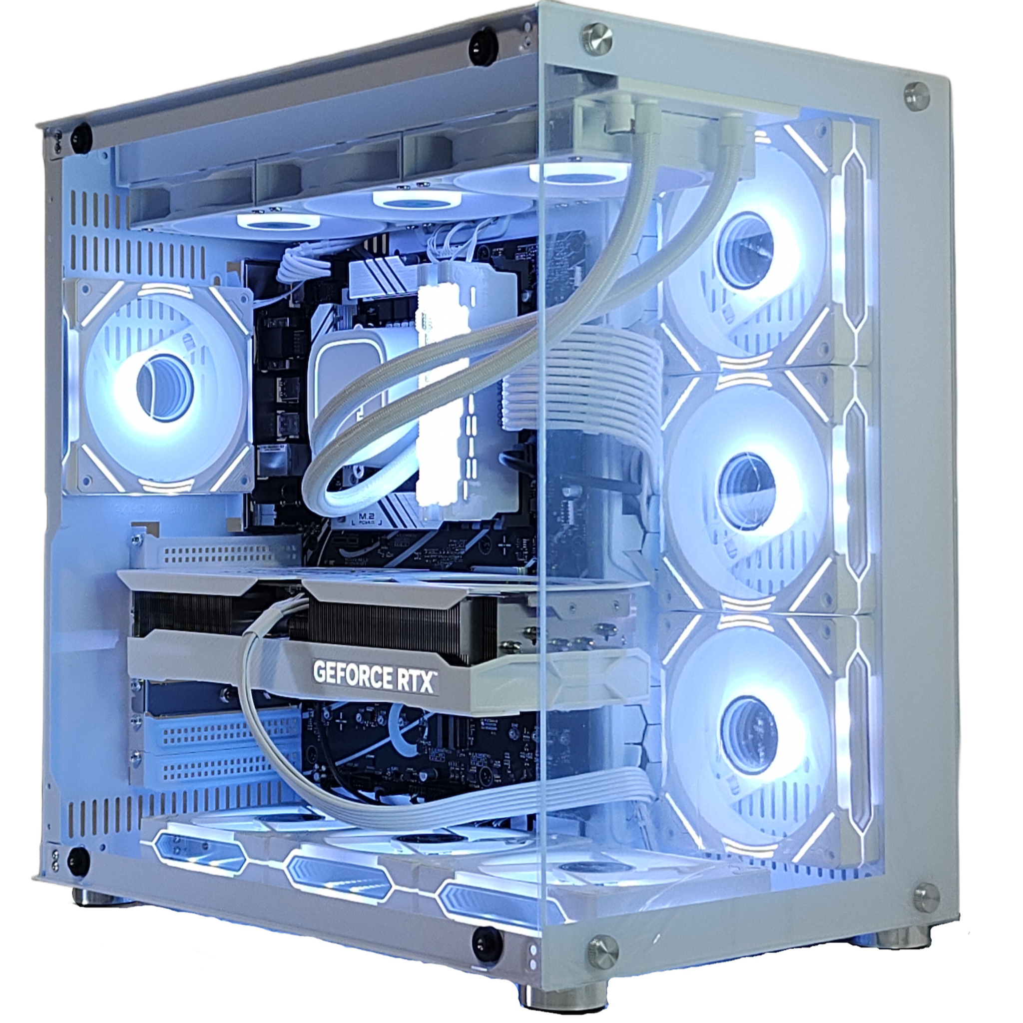 Ryzen5 5500 RX6650XT 小型 自作白色ゲーミングPC オシャレな白いゲーミングPC Ryzen 5500+RX 5600XT+メモリ16G+