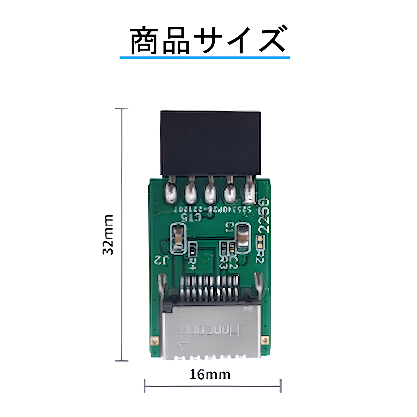 USB2.0 9pin Type-E 変換アダプター マザーボード PCケースType-C用アダプター