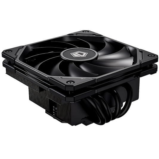 ID-COOLING IS-65-XT CPUクーラー トップフロー LGA1700/1200/115X AMD:AM5/AM4ソケットに対応 4pin PWM ファン制御