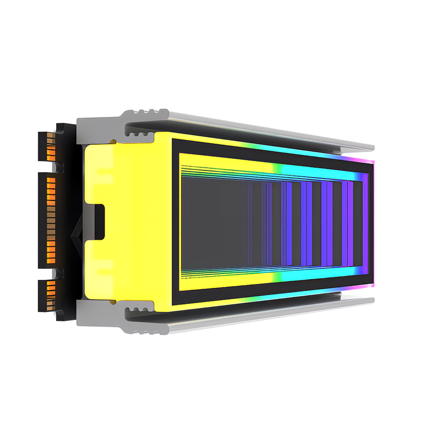 M.2 SSD Heatsink LED ARGB 5v 3pin Infinity Mirror