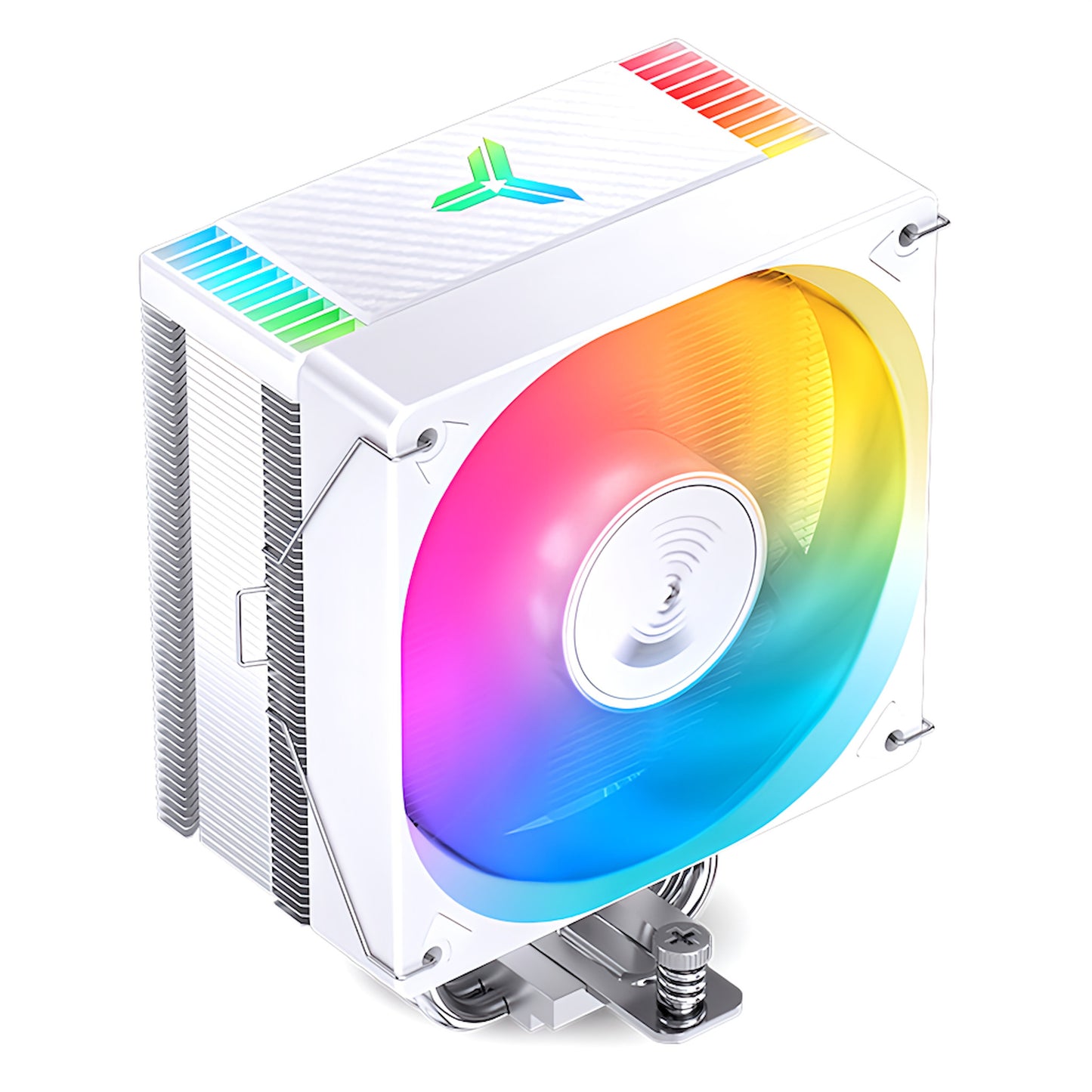JONSBO CR1000 EVO 120mm LED ARGB 5v 3pin CPUクーラー LGA1700対応 AM5対応 4pin PWM ファン制御