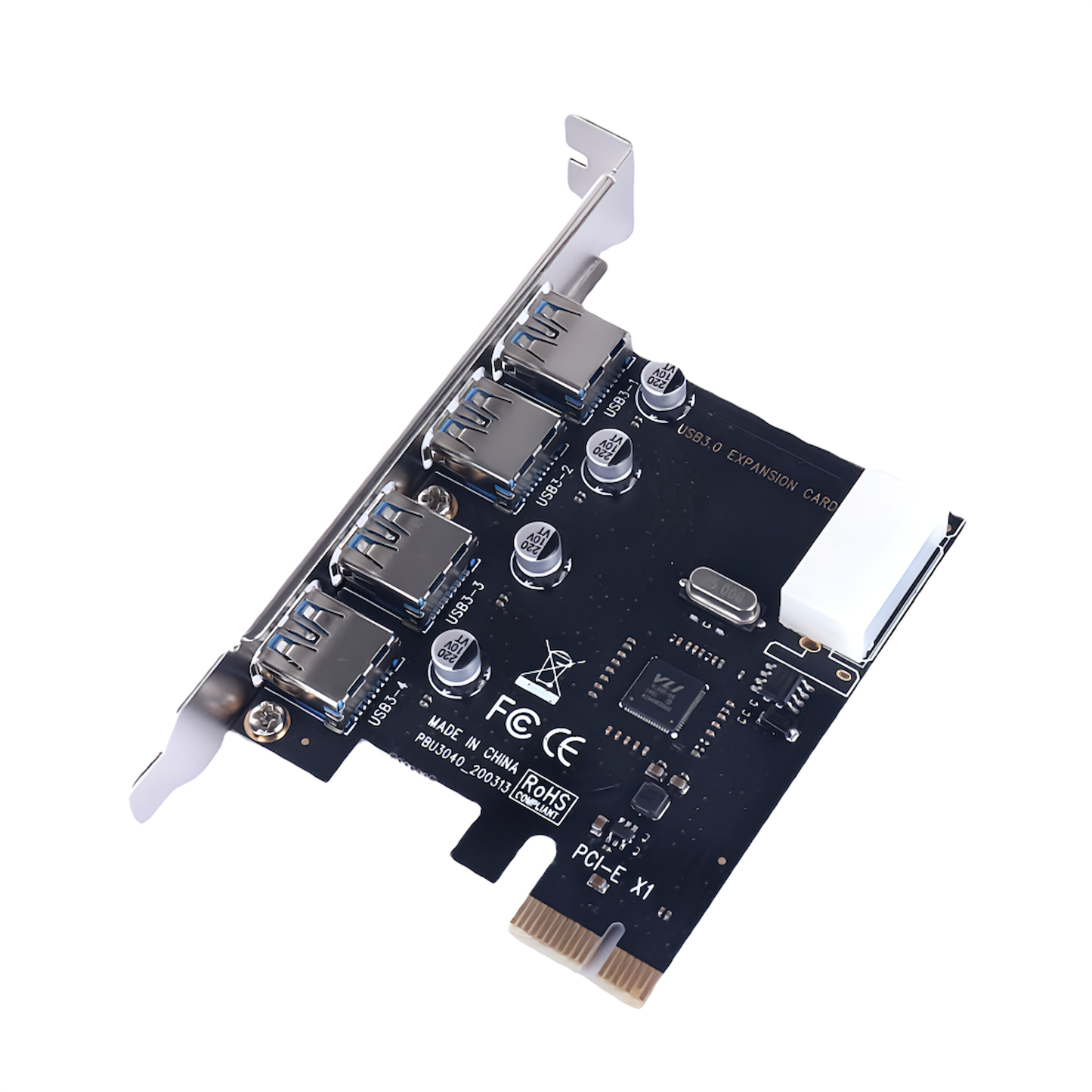 PCIE USB3.0増設カード USB3.0ポート×4 4箇所 (4ポート)