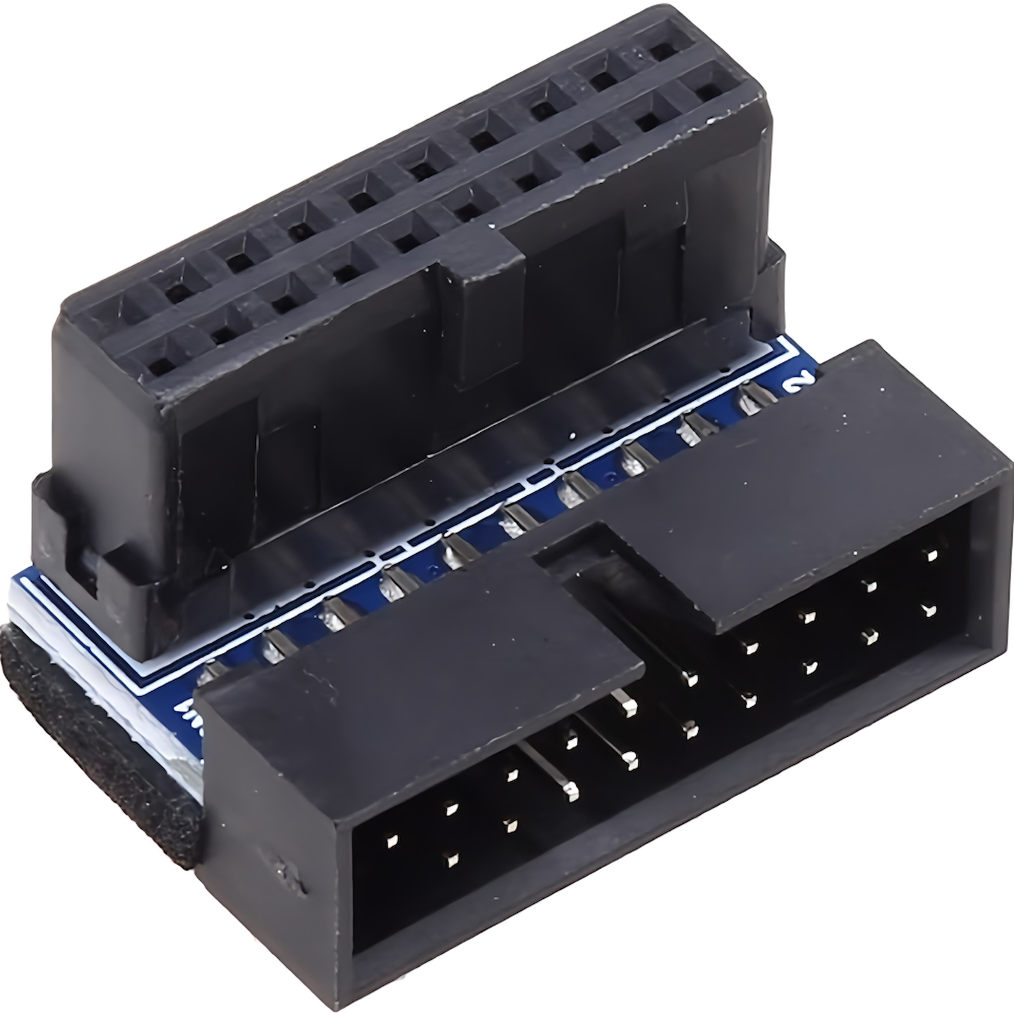USB3.0 19pin/20pin 90 degree angle change adapter motherboard