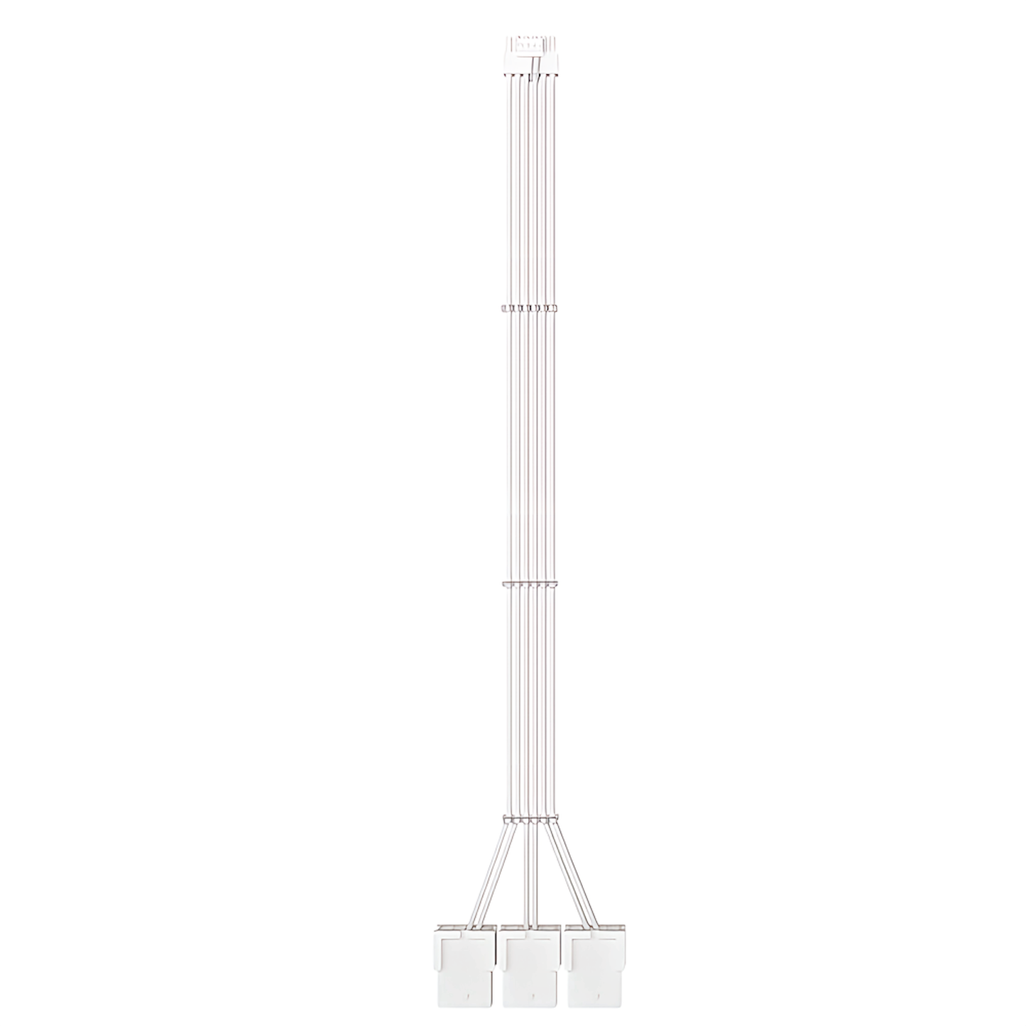 转换套管电缆延长线 12VHPWR 16pin 30cm 公头侧 16pin 母头侧 8pin x 3 图形板电源单元 GPU RTX40 系列兼容电缆梳