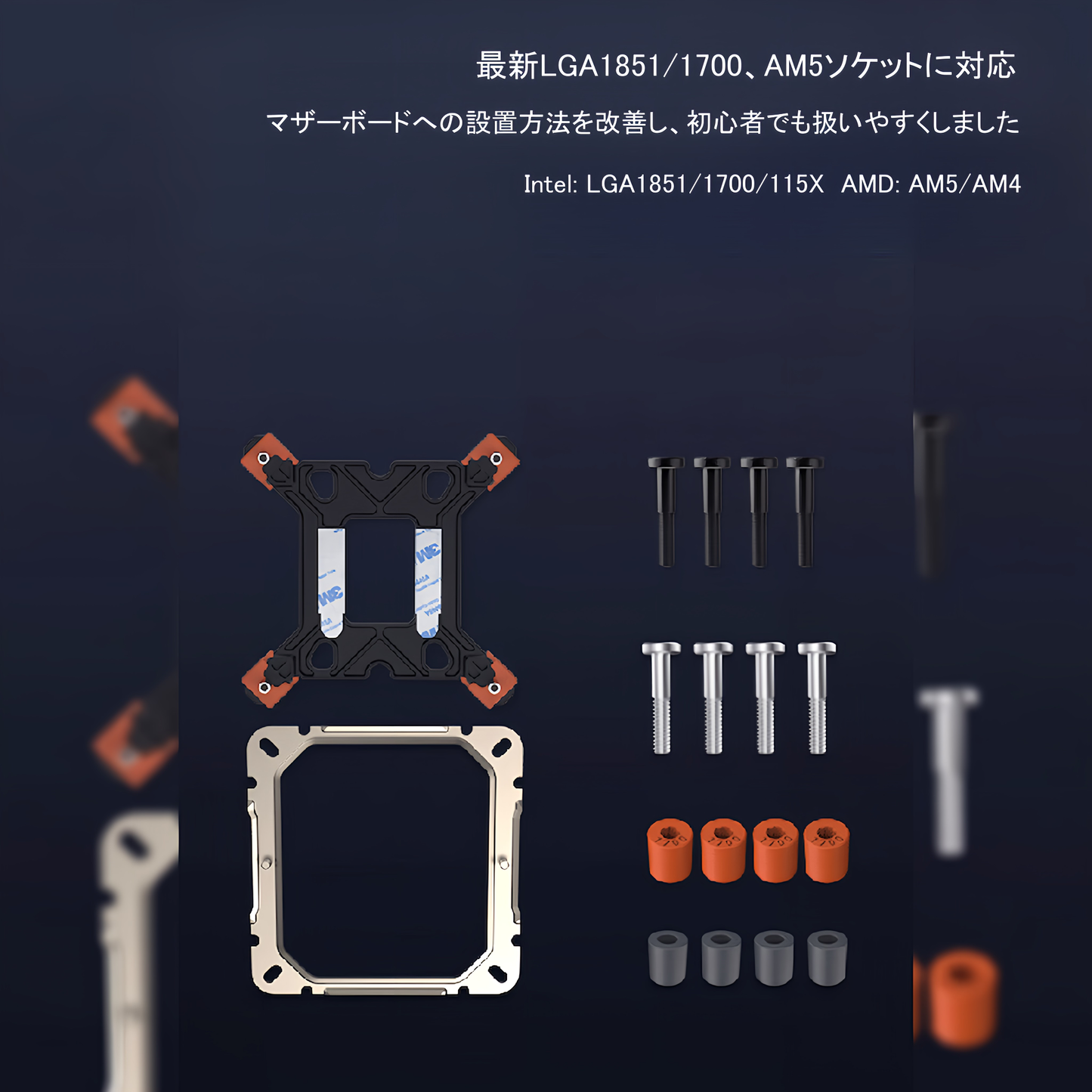 CPU温度表示ディスプレイ 空冷 CPUクーラー サイドフロー 120mm ファン 非発光タイプ LGA1700対応 AM5対応 4pin PWM ファン制御 ブラック 黒