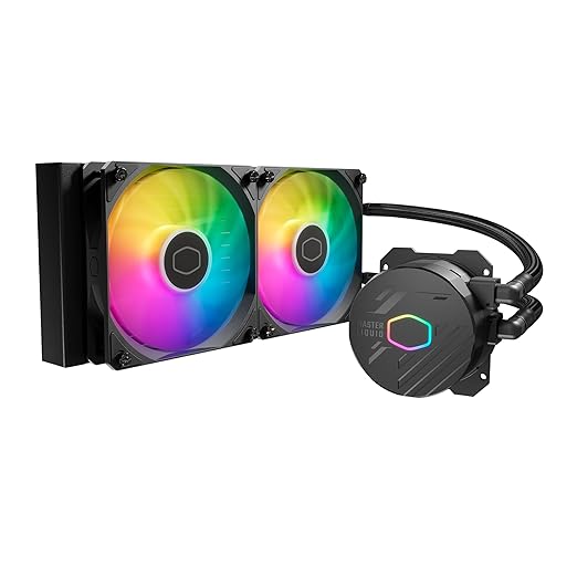 Cooler Master MasterLiquid 360L/240L コア 360mm/240mm クローズループ AIO リキッドクーラー ARGB 同期 Gen S コールドプレートポンプ 120mm PWM CryoFuze 14W/mK AMD Ryzen AM5/AM4 Intel LGA1700/1200