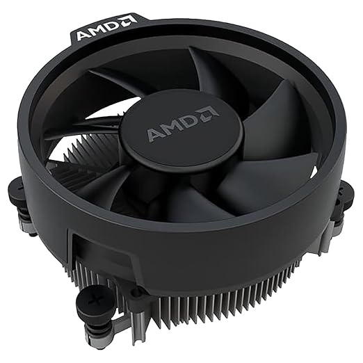AMD Wraith Stealth Socket AM4 4ピンコネクター CPUクーラー アルミニウムヒートシンク&3.93インチファン付き (スリム)