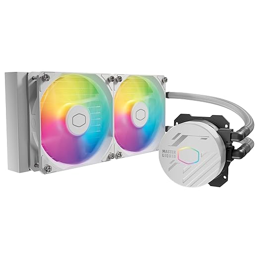 Cooler Master MasterLiquid 360L/240L コア 360mm/240mm クローズループ AIO リキッドクーラー ARGB 同期 Gen S コールドプレートポンプ 120mm PWM CryoFuze 14W/mK AMD Ryzen AM5/AM4 Intel LGA1700/1200
