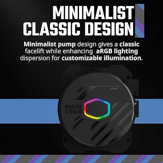 Cooler Master MasterLiquid 360L/240L コア 360mm/240mm クローズループ AIO リキッドクーラー ARGB 同期 Gen S コールドプレートポンプ 120mm PWM CryoFuze 14W/mK AMD Ryzen AM5/AM4 Intel LGA1700/1200