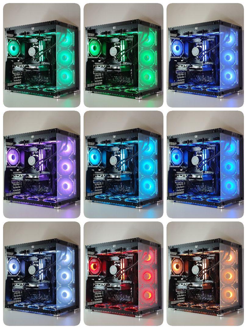 【即納LEDゲーミングPC】Ryzen7 5700x RTX4060