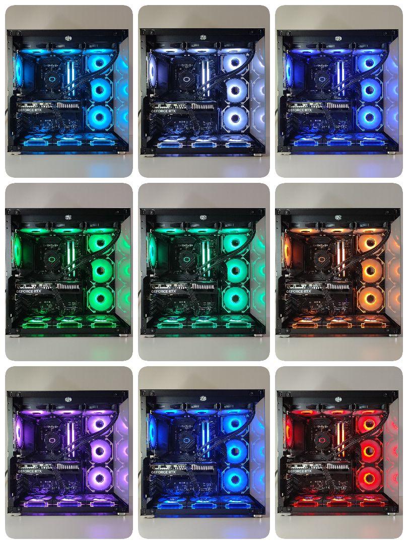 【即納LEDゲーミングPC】Ryzen7 5700x RTX4060