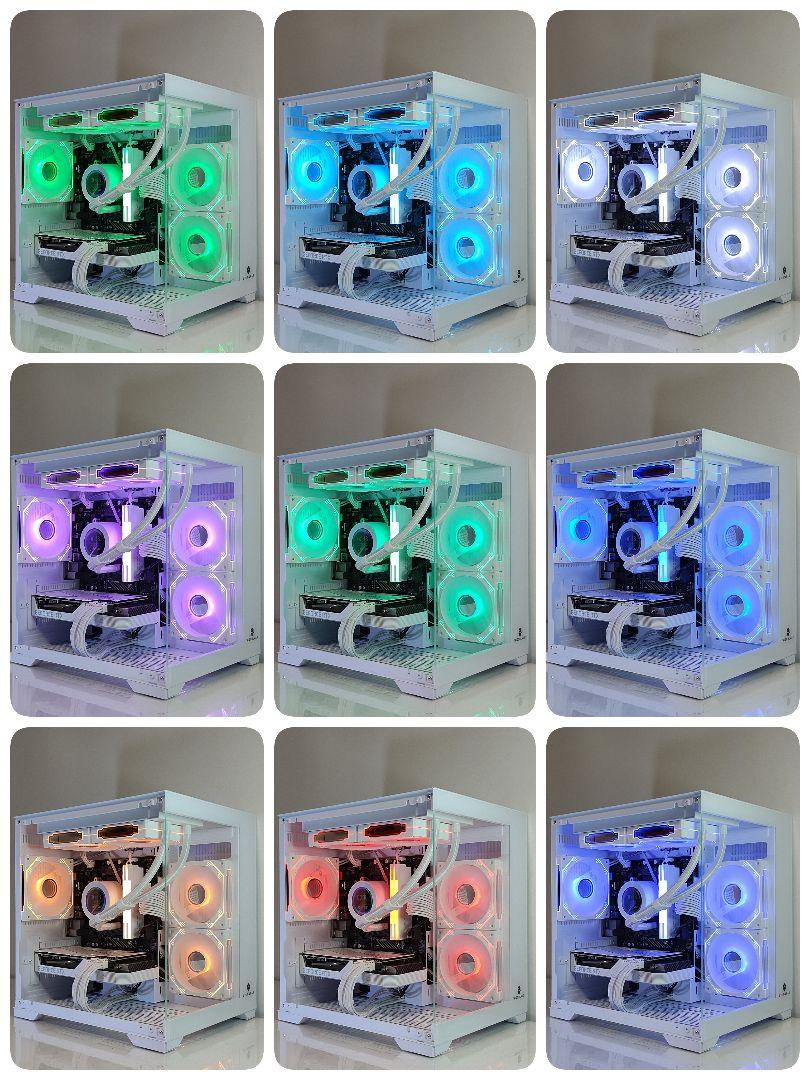 【即納液晶付きLEDゲーミングPC】Ryzen7 5700x RTX3060ti
