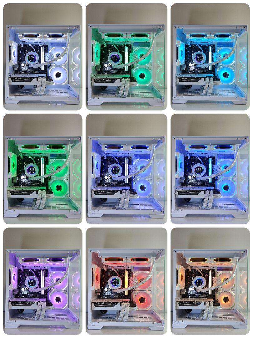 【即納液晶付きLEDゲーミングPC】Ryzen7 5700x RTX3060ti