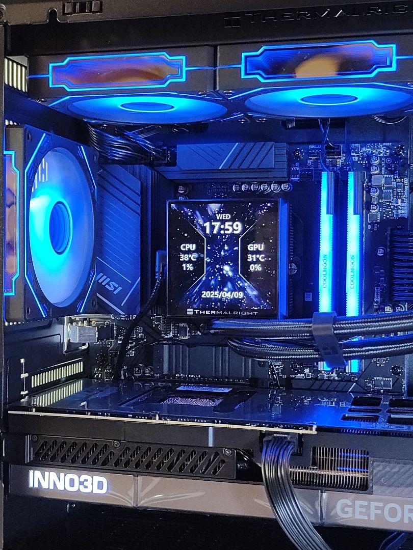 【即納LEDゲーミングPC】Ryzen9 9950x RTX5090