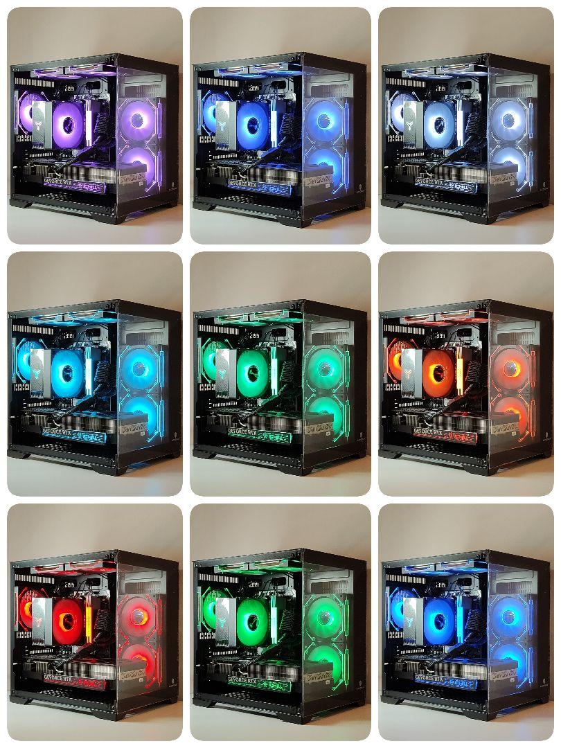 【新品即納LEDゲーミングPC】Ryzen7 5700x3D RTX4070