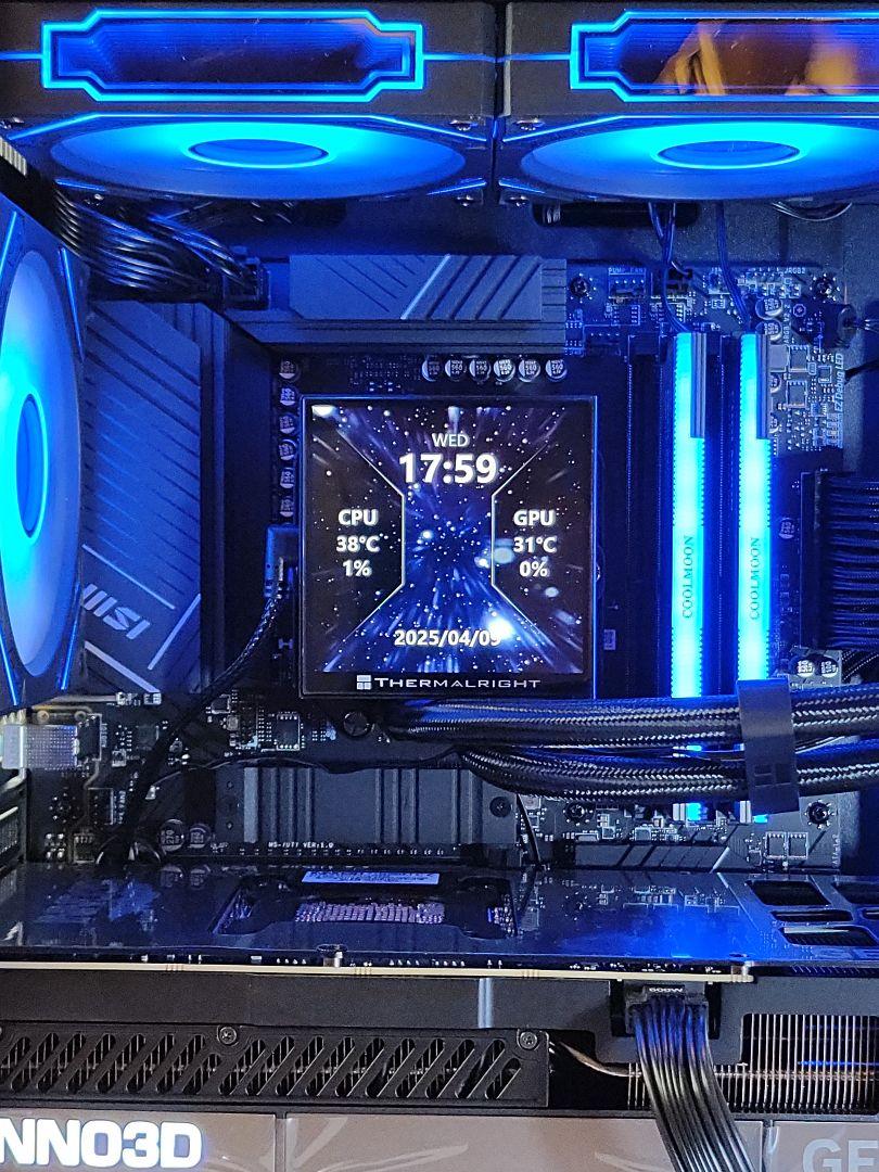 【即納液晶付きPC】Ryzen9 9950x RTX4070ti super
