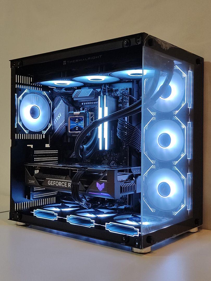 【即納液晶付きPC】Ryzen7 7800x3d RTX4070ti Super