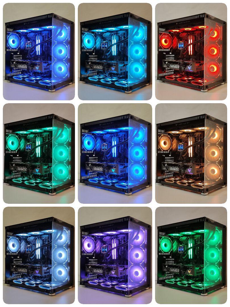 【即納液晶付きPC】Ryzen7 7800x3d RTX4070ti Super