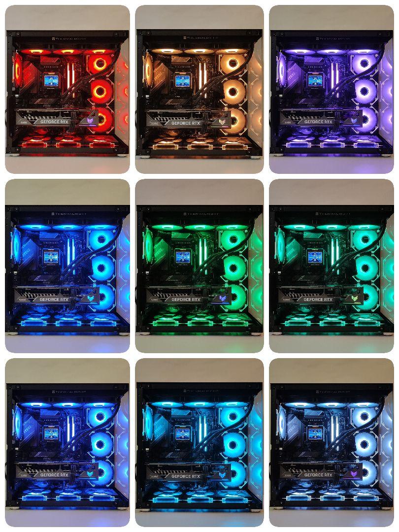 【即納液晶付きPC】Ryzen7 7800x3d RTX4070ti Super