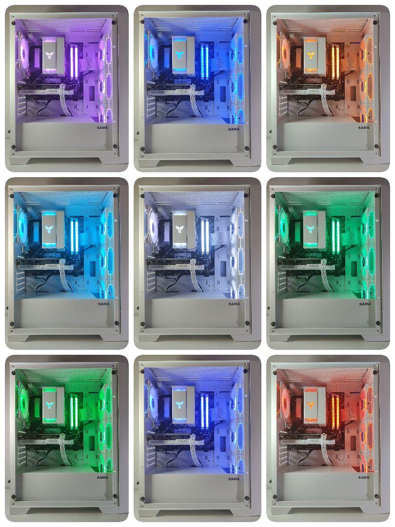 【即納LEDゲーミングPC】Ryzen5 5500 RTX3060
