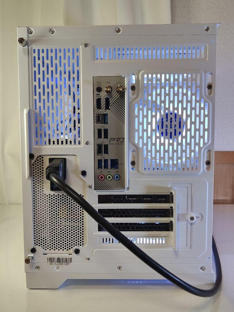 【新品即納液晶PC】Ryzen7 7800x3D RTX4070ti super
