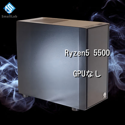 AMD Ryzen5 5500 ／ GPUなし コスパ最強 ベアボーンPC