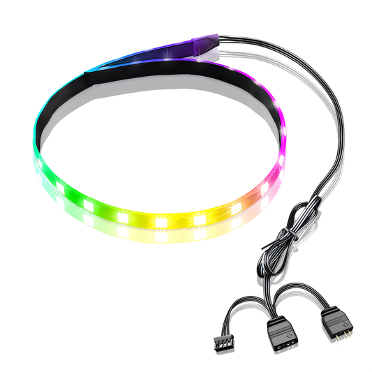 COOLMOON LED Tape ARGB 5v 3pin Gaming 40cm