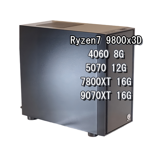スモールラボ AMD Ryzen7 9800x3D コスパ最強 ゲーミングPC DDR5