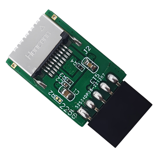 USB2.0 9针 Type-E 转换适配器 主板 PC 机箱 Type-C 适配器