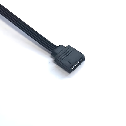 ARGBアダプターケーブル 6pin→5v 3pin 変換ケーブル ARGB LEDパーツ用 2本セット