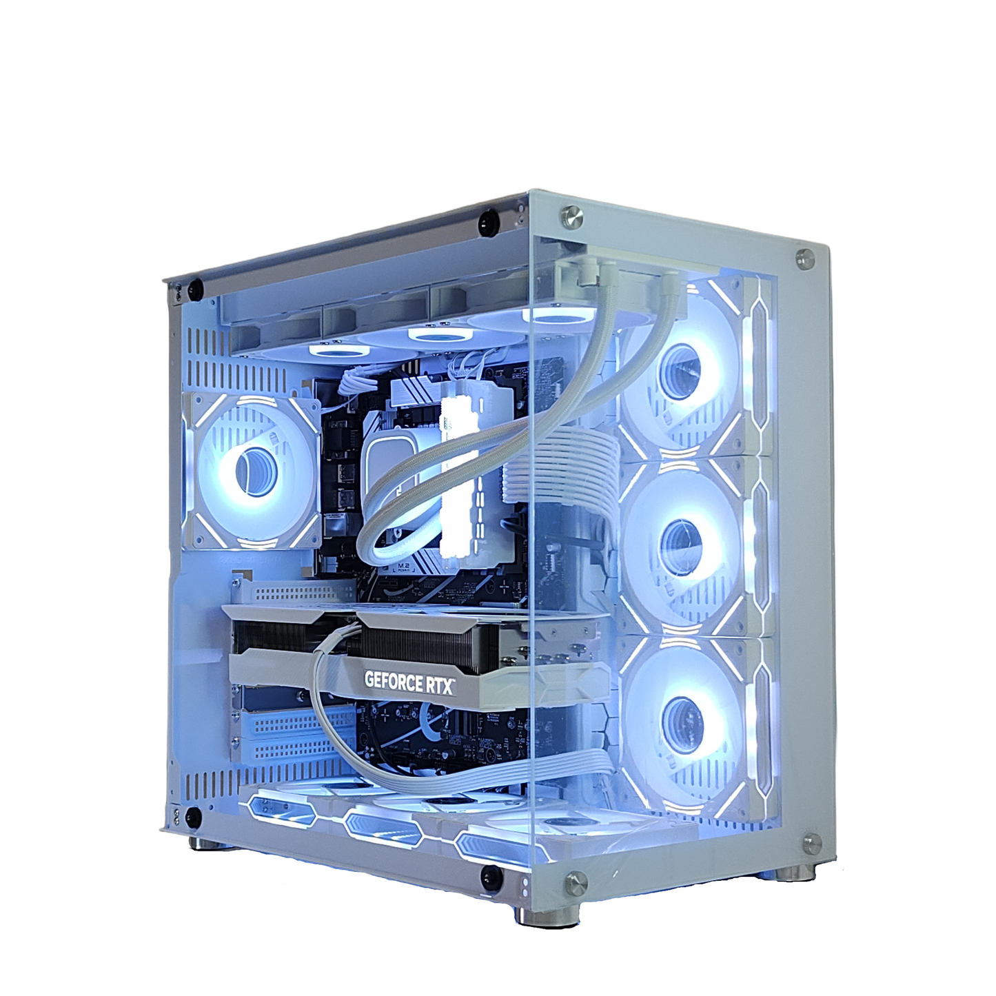 白い自作ゲーミングPC i7 GTX1070 新品SSD512GB Wi-Fi 【公式通販】 白い自作ゲーミングPC i7 GTX1070 新品SSD512GB Wi-Fi 【公式通販】