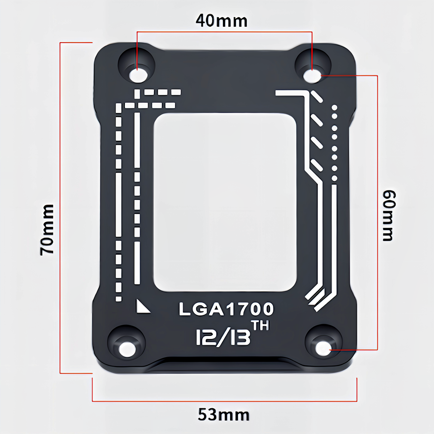 CPU Fixing LGA1700 Anti-Warp Bracket Intel 12/13/14 Generation i3 i5 i7 i9 MB M/B Motherboard Mounting