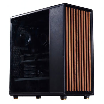 AMD Ryzen7 7800x3D ／ RTX5070 12GB ウッドデザイン ゲーミングPC