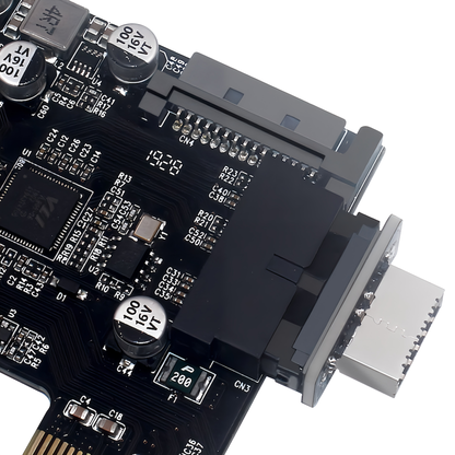 USB3.0 19pin Type-E 変換アダプター マザーボード PCケース