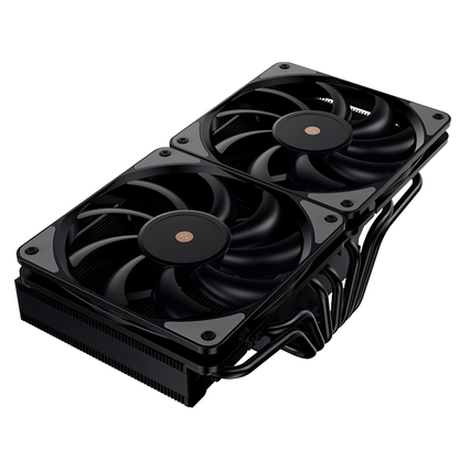 JF13K 240mm トップフロー CPUクーラー 空冷クーラー 非発光 LGA1700/1200/115X AMD:AM5/AM4ソケットに対応 4pin PWM ファン制御