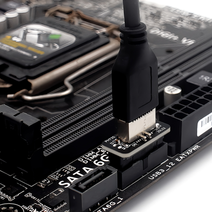 USB3.0 19pin Type-E 変換アダプター マザーボード PCケース