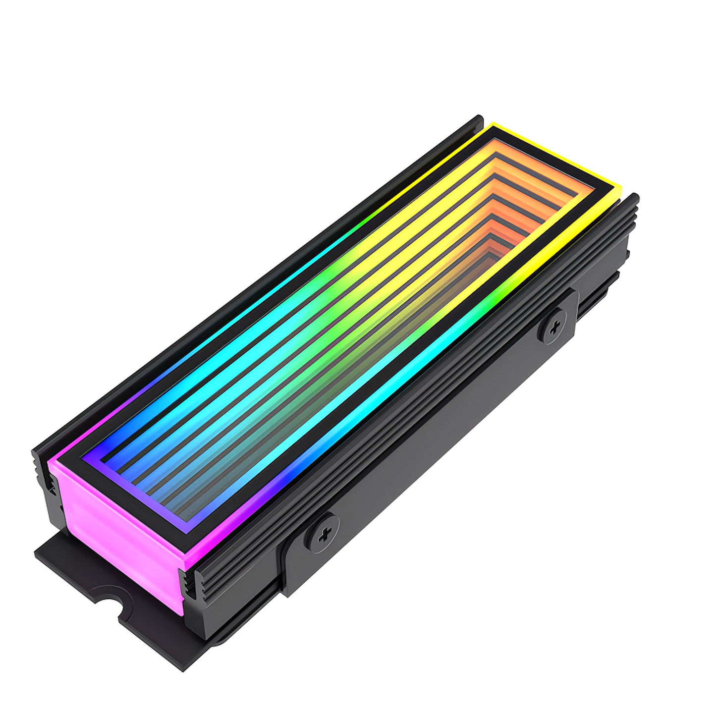 M.2 SSD Heatsink LED ARGB 5v 3pin Infinity Mirror