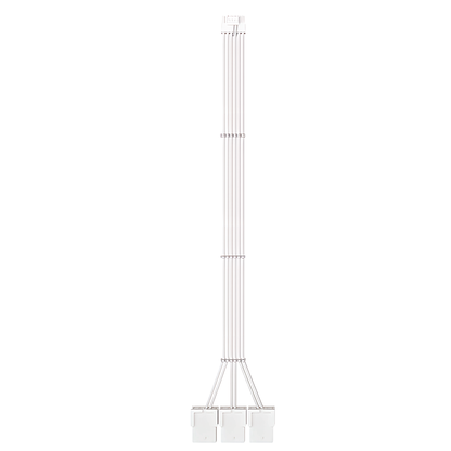 変換スリーブケーブル 延長ケーブル 12VHPWR 16pin 30cm オス側16pin メス側8pin×3 グラフィックボード 電源ユニット GPU RTX40シリーズ対応 ケーブルコーム付き