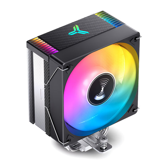 JONSBO CR1000 EVO 120mm LED ARGB 5v 3pin CPUクーラー LGA1700対応 AM5対応 4pin PWM ファン制御
