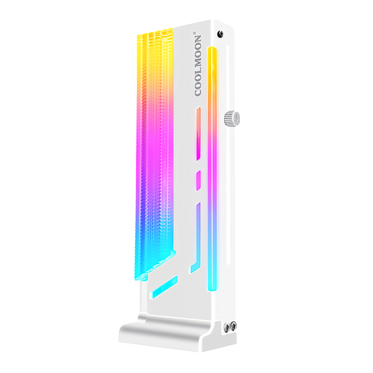 COOLMOON Graphics Card Stand Bracket Holder LED ARGB 5v 3pin GPU Video Card Magnet Support Prevents Dragging and Falling
