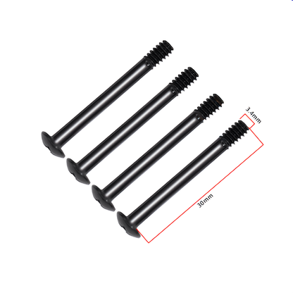 ケースファン用ネジ #6-32規格 35mm 首下33mm PCケース用 簡易水冷クーラー用 長ネジ ケースファン固定 25mm厚ファン用 プラスねじ 8本入り