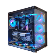 ASUS - 高スペックゲーミングPC/高性能Ryzen7/RTX4060/1TB/32GB AMD Ryzen7 5700x／RTX4060 8GB ガラス2面ATX ゲーミングPC 簡易