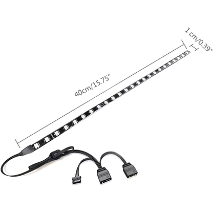 COOLMOON LEDテープ ARGB 5v 3pin ゲーミング 40cm
