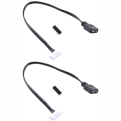 ARGBアダプターケーブル 6pin→5v 3pin 変換ケーブル ARGB LEDパーツ用 2本セット
