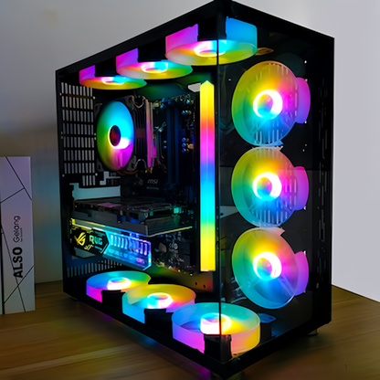 COOLMOON 灯条 LED ARGB 5v 3pin 磁铁游戏 30cm（2 面发光）