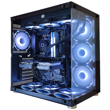 クロミちゃん ゲーミングPC Ryzen7 3800XT GTX1660 AMD Ryzen7 9800x3D ／ RTX5070ti 16GB ガラス2面ATX ゲーミングPC