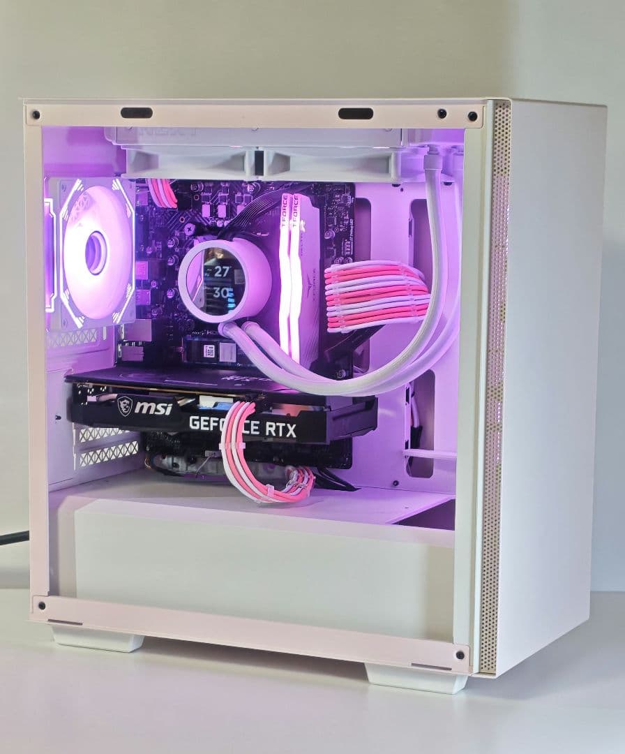 【即納中古LEDゲーミングPC】Intel i5-12400F RTX3050