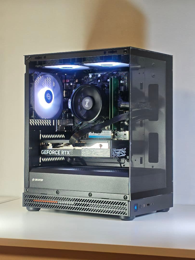 【即納新品LEDゲーミングPC】Ryzen7 5700x RTX5060
