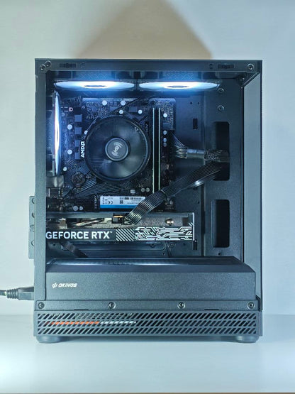 【即納新品LEDゲーミングPC】Ryzen7 5700x RTX5060