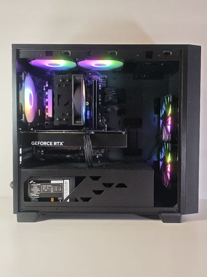 【即納中古ブラックLEDゲーミングPC】Ultra 7 265F RTX4060ti